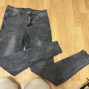 Dark gray jeans